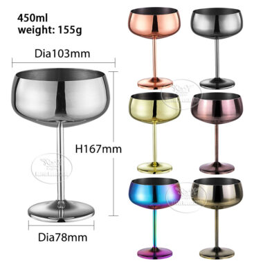 Cocktail Glasses Set for Weddings