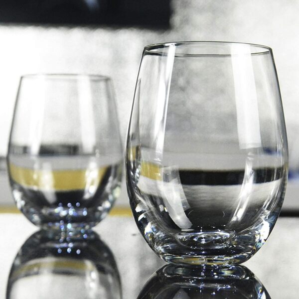 Classic Stemless Bordeaux Wine Glass