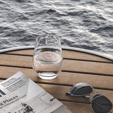 Classic Stemless Bordeaux Wine Glass