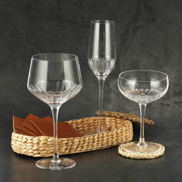 6oz Crystal Clear Plastic Champagne