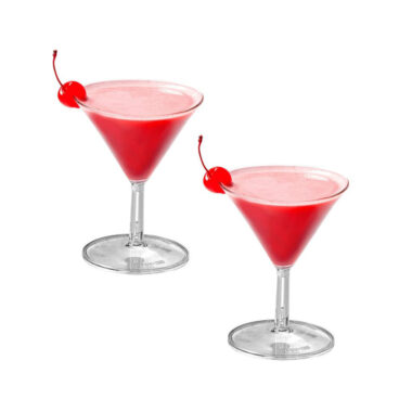 Mini Plastic Cocktail Glasses for Parties