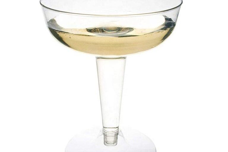 Plastic Coupe Cocktail Glass for Parties