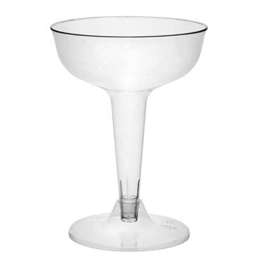 Plastic Coupe Cocktail Glass for Parties