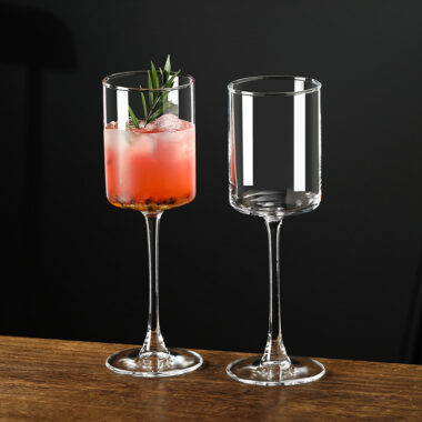 Crystal Champagne and Wine Glasses