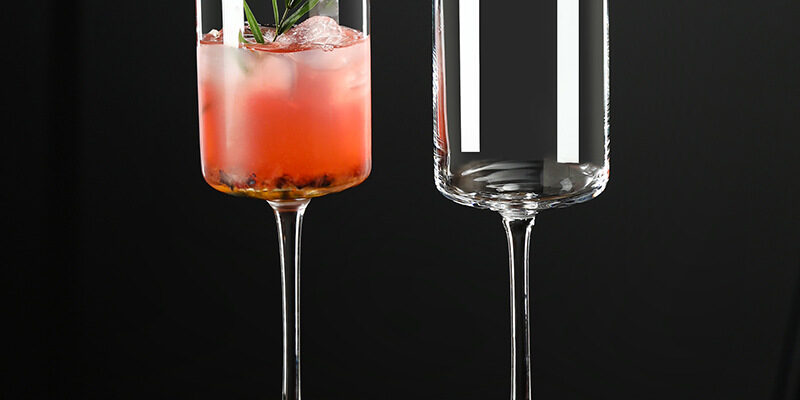 Crystal Champagne and Wine Glasses