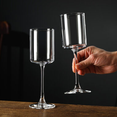 Crystal Champagne and Wine Glasses