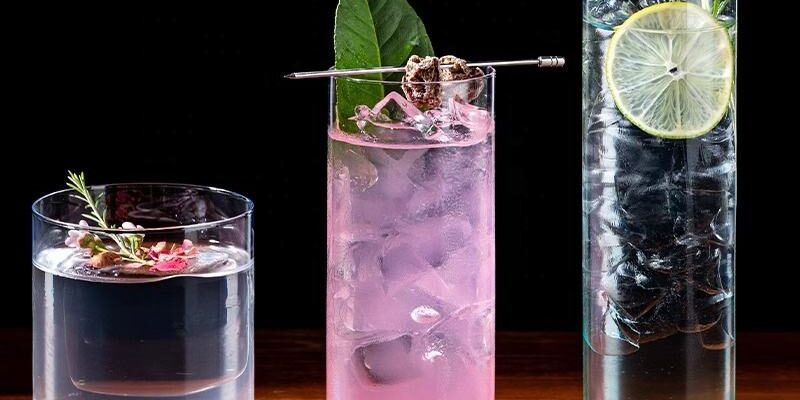 Cocktail Glasses Set with Logo