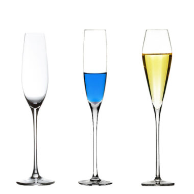 Elegant Crystal Champagne Glasses