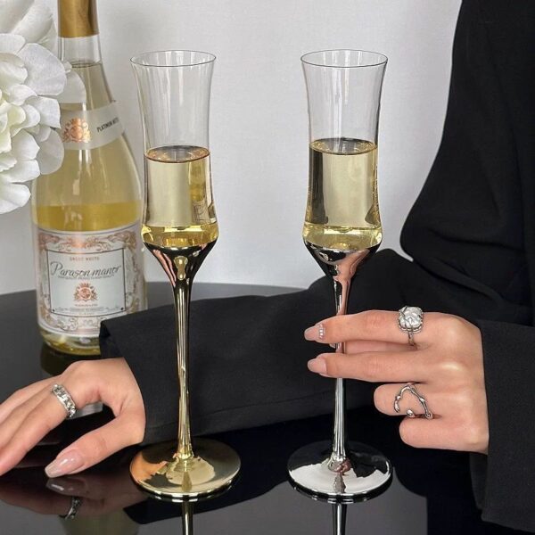 Red Wine and Champagne Cocktail Glasses