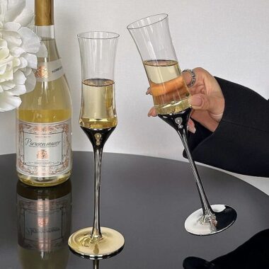 Red Wine and Champagne Cocktail Glasses