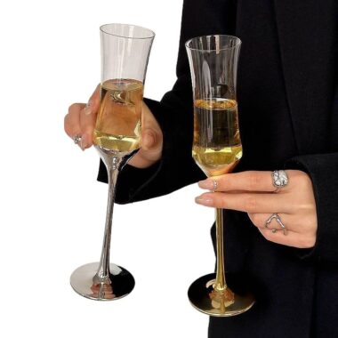 Red Wine and Champagne Cocktail Glasses