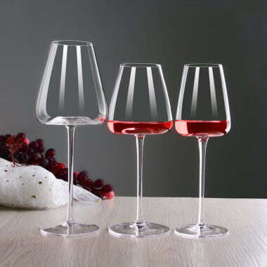 Flat Bottom Champagne and Wine Glass