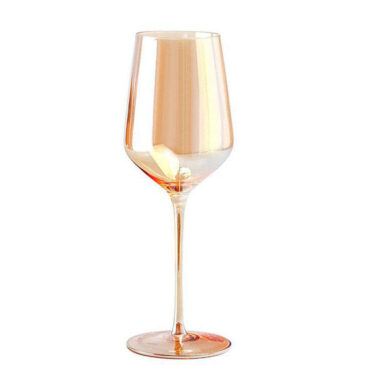 Handmade Crystal Amber Wine