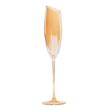 Handmade Crystal Amber Wine