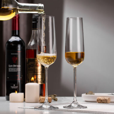 Hxglass Crystal Champagne Wine Glass