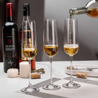 Hxglass Crystal Champagne Wine Glass