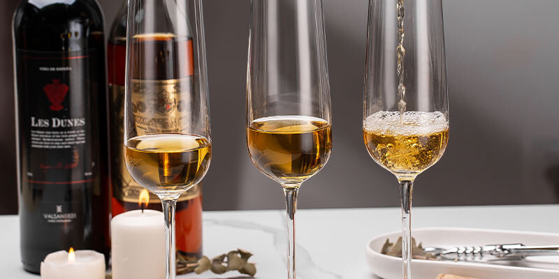 Hxglass Crystal Champagne Wine Glass