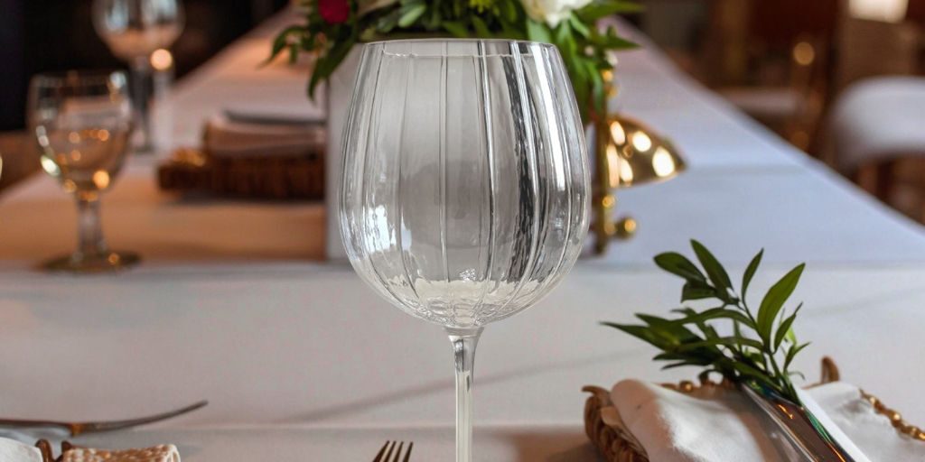 Crystal Cocktail Glasses for White