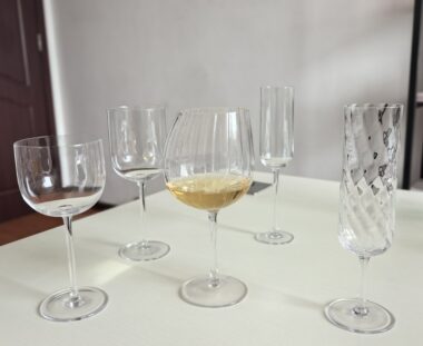 Crystal Cocktail Glasses for White