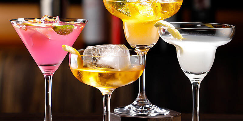 Cocktail Glasses for Parties