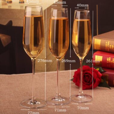 Crystal Wine and Champagne Glass Goblet