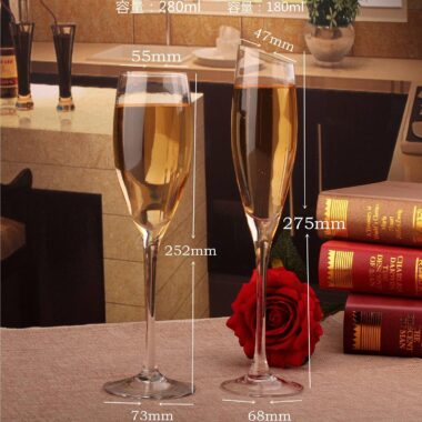 Crystal Wine and Champagne Glass Goblet