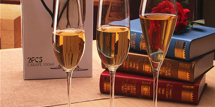 Crystal Wine and Champagne Glass Goblet