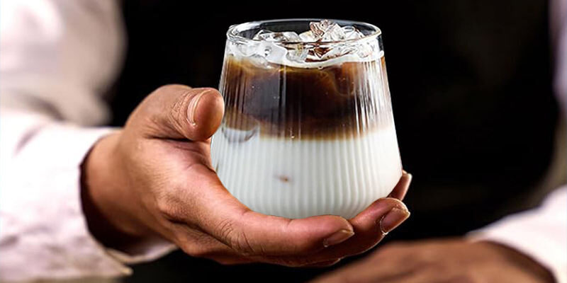 PET Plastic Stemless Wine Goblet