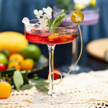 Crystal Cocktail Glasses for Bar