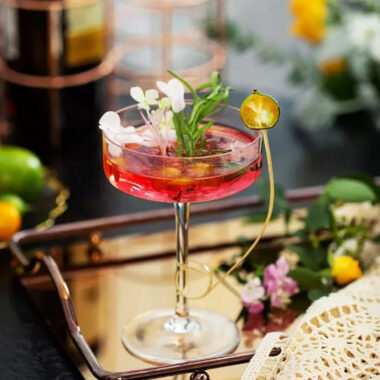 Crystal Cocktail Glasses for Bar