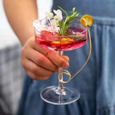 Crystal Cocktail Glasses for Bar