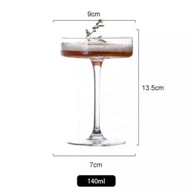 Crystal Cocktail Glasses for Bar