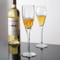 Unbreakable reusable champagne flute glass