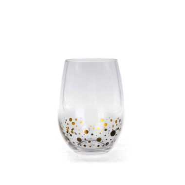 Premium Tritan stemless wine glasses