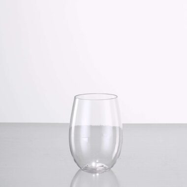 Premium Tritan stemless wine glasses