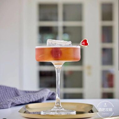 300ml long stem martini coupe wine glass