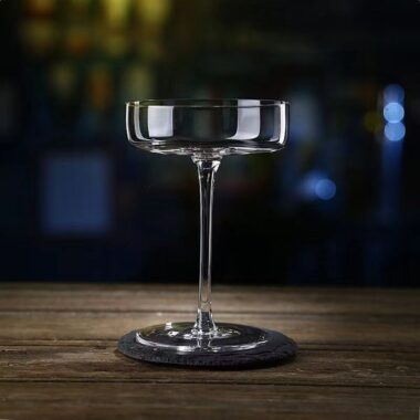 300ml long stem martini coupe wine glass